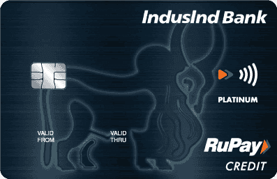 IndusInd Bank Platinum RuPay Credit Card